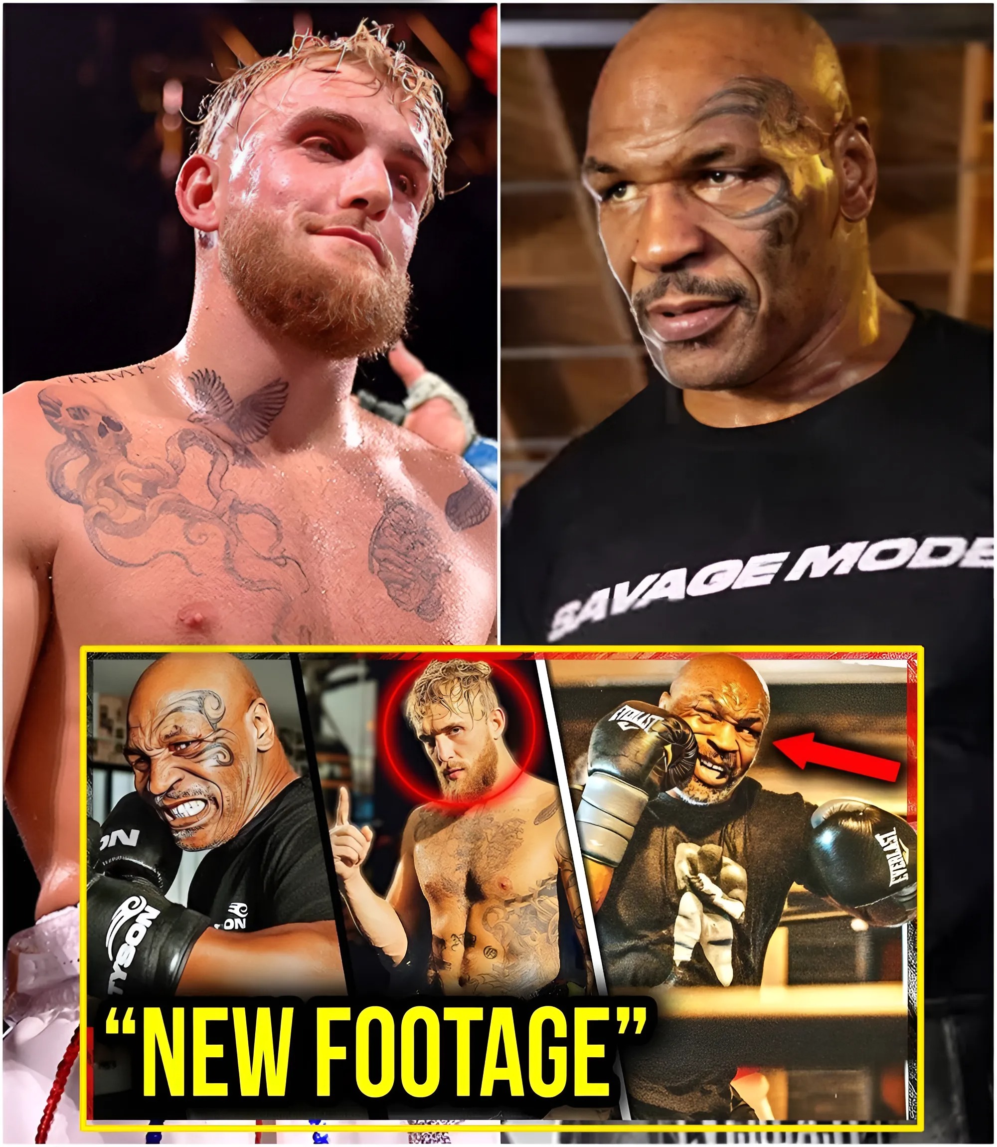 Highlights of mike tyson vs jake paul